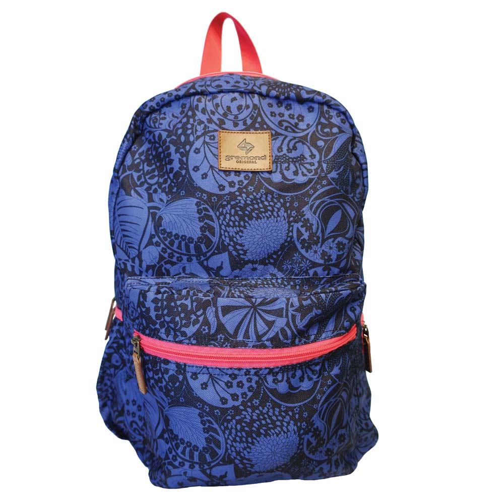 MOCHILA (azul c/fucsia) MODA gd /P